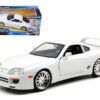 Brian’s Toyota Supra White “Fast & Furious” Movie 1/24 Diecast Model Car by Jada Brian’s Toyota Supra White “Fast & Furious” Movie 1/24 Diecast Model Car by Jada