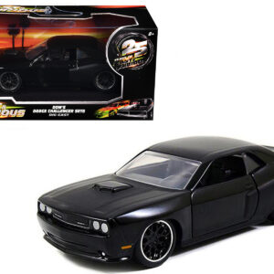 Dom’s Dodge Challenger SRT8 Black “Fast & Furious” Movie 1/32 Diecast Model Car by Jada