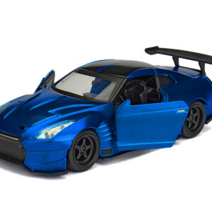 Brian's 2009 Nissan GTR R35 Blue Ben Sopra "Fast & Furious" Movie 1/32 Diecast Model Car by Jada
