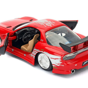 Dom's Mazda RX-7 Red with Graphics