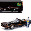 Classic TV Series Batmobile with Working Lights, and Diecast Batman and Robin Figures “80 Years of Batman” 1/18 Diecast Model Car by Jada Classic TV Series Batmobile with Working Lights, and Diecast Batman and Robin Figures “80 Years of Batman” 1/18 Diecast Model Car by Jada