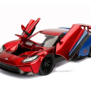 2017 Ford GT with Spider Man Diecast Figurine 
