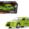 Brian’s Mitsubishi Lancer Evolution VII Green “Fast & Furious” Movie 1/32 Diecast Model Car by Jada Brian’s Mitsubishi Lancer Evolution VII Green “Fast & Furious” Movie 1/32 Diecast Model Car by Jada