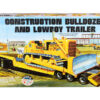 Skill 3 Model Kit Construction Bulldozer and Lowboy Trailer Set of 2 pieces 1/25 Scale Model by AMT Skill 3 Model Kit Construction Bulldozer and Lowboy Trailer Set of 2 pieces 1/25 Scale Model by AMT
