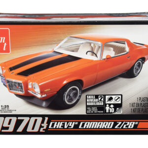 Skill 2 Model Kit 1970 1/2 Chevrolet Camaro Z/28 1/25 Scale Model by AMT