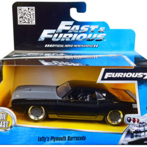 Letty’s Plymouth Barracuda “Fast & Furious 7” Movie 1/32 Diecast Model Car by Jada