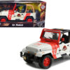 1992 Jeep Wrangler Jurassic World Movie 1/24 Diecast Model Car by Jada 1992 Jeep Wrangler Jurassic World Movie 1/24 Diecast Model Car by Jada