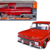 1966 Chevrolet C10 Fleetside Pickup Truck Red 1/24 Diecast Model Car by Motormax