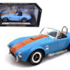 1965 Shelby Cobra 427 S/C Blue With Orange Stripes 1/18 Diecast Model Car by Shelby Collectibles 1965 Shelby Cobra 427 S/C Blue With Orange Stripes 1/18 Diecast Model Car by Shelby Collectibles
