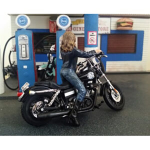 Biker Angel Figure for 1/18 Scale Models by American Diorama