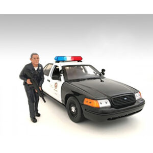 Police Officer II Figure For 1:18 Scale Models by American Diorama