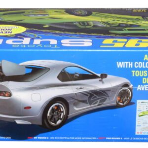 Skill 2 Model Kit 1995 Toyota Supra Convertible 1/25 Scale Model by AMT