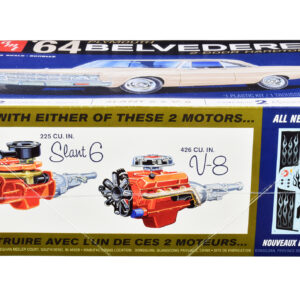 Skill 2 Model Kit 1964 Plymouth Belvedere Coupe Hardtop 1/25 Scale Model by AMT