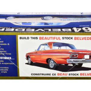 Skill 2 Model Kit 1964 Plymouth Belvedere Coupe Hardtop 1/25 Scale Model by AMT