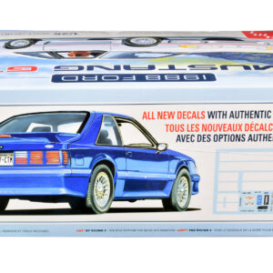 Skill 2 Model Kit 1988 Ford Mustang GT 1/25 Scale Model by AMT