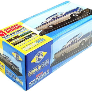 Collectible Display Show Case for 1/24-1/25 Scale Model Cars by AMT