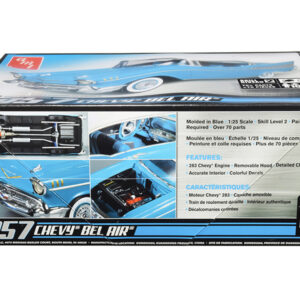 Skill 2 Model Kit 1957 Chevrolet Bel Air 1/25 Scale Model by AMT