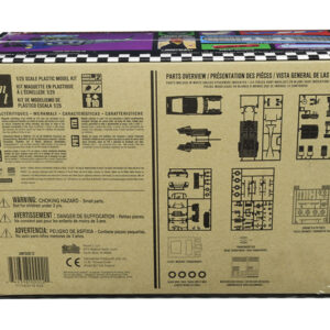 Skill 2 Model Kit 1967 Ford Mustang Shelby GT350 White 1/25 Scale Model by AMT