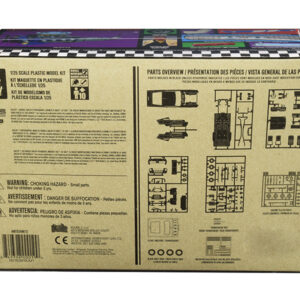 Skill 2 Model Kit 1967 Ford Mustang Shelby GT350 Black 1/25 Scale Model by AMT