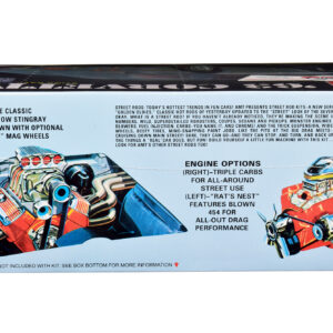Skill 2 Model Kit 1963 Chevrolet Corvette Stingray 1/25 Scale Model by AMT