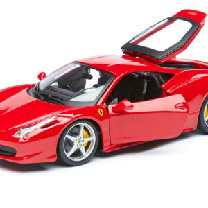Ferrari 458 Italia Red 1/24 Diecast Model Car by Bburago