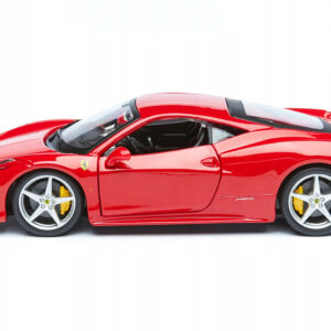 Ferrari 458 Italia Red 1/24 Diecast Model Car by Bburago