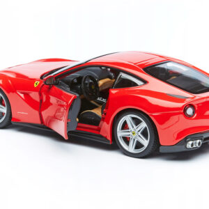Ferrari 488 Pista Red with White and Blue Stripes 1/24 Diecast Model Car by Bburago
