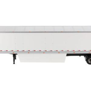 53' Dry Cargo Van Trailer White "Transport Series" 1/50 Diecast Model by Diecast Masters