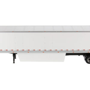 53' Dry Cargo Van Trailer White "Transport Series" 1/50 Diecast Model by Diecast Masters
