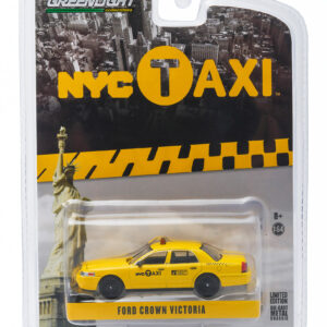 Ford Crown Victoria Yellow "NYC Taxi" (New York City) 1/64 Diecast Model Car by Greenlight