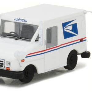 "United States Postal Service" (USPS) Long Life Postal Mail Delivery Vehicle (LLV) with Mailbox Accessory "Hobby Exclusive" 1/64 Diecast Model Car by Greenlight