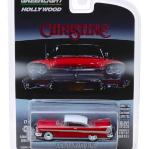 1958 Plymouth Fury Red with White Top 