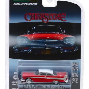 1958 Plymouth Fury Red with White Top 
