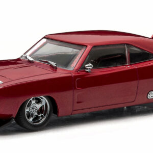 Dom's 1969 Dodge Charger Daytona Maroon "Fast and Furious 6" Movie (2013) 1/43 Diecast Model Car by Greenlight