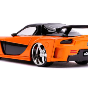 Han's Mazda RX-7 RHD (Right Hand Drive) Orange and Black 
