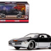 K.A.R.R. Black and Silver “Knight Rider” (1982) TV Series “Hollywood Rides” Series 1/32 Diecast Model Car by Jada