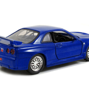 Brian's Nissan Skyline GT-R R34 Blue 