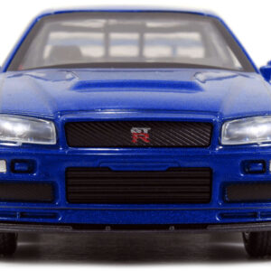 Brian's Nissan Skyline GT-R R34 Blue 