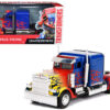 Optimus Prime Truck with Robot on Chassis from “Transformers” Movie “Hollywood Rides” Series 1/32 Diecast Model by Jada