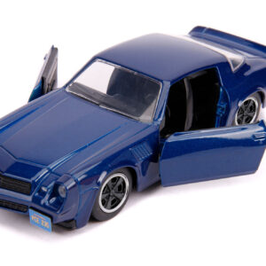 Billy's Chevrolet Camaro Z28 Metallic Dark Blue "Stranger Things" (2016) TV Series "Hollywood Rides" 1/32 Diecast Model Car by Jada