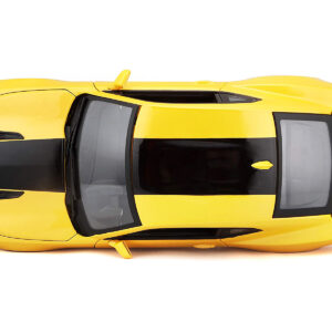 2016 Chevrolet Camaro SS Yellow 1/18 Diecast Model Car by Maisto
