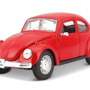 1973 Volkswagen Beetle Red 1/24 Diecast Model Car by Maisto
