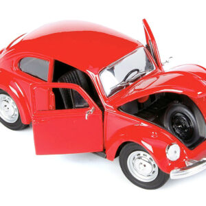 1973 Volkswagen Beetle Red 1/24 Diecast Model Car by Maisto