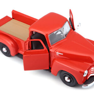 1950 Chevrolet 3100 Pickup Truck Omaha Orange 1/25 Diecast Model Car by Maisto