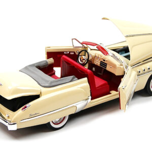 1949 Buick Roadmaster Cream with Red Interior 1/18 Diecast Model Car by Motormax