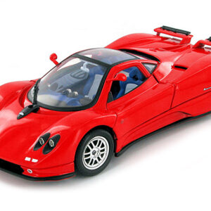 Pagani Zonda C12 Red 1/18 Diecast Model Car by Motormax