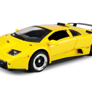 Lamborghini Diablo GT Yellow 1/18 Diecast Model Car by Motormax