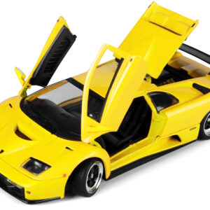 Lamborghini Diablo GT Yellow 1/18 Diecast Model Car by Motormax