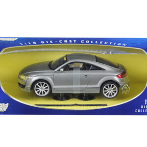 2007 Audi TT Coupe Grey 1/18 Diecast Car Model by Motormax