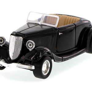 1934 Ford Coupe Convertible Black 1/24 Diecast Model Car by Motormax